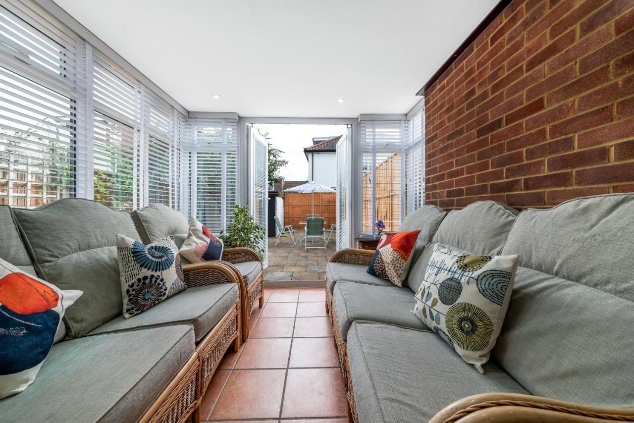 Stunning 3Br House W Garden & Parking In Richmond Villa Kew Bagian luar foto
