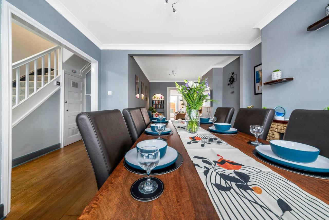 Stunning 3Br House W Garden & Parking In Richmond Villa Kew Bagian luar foto